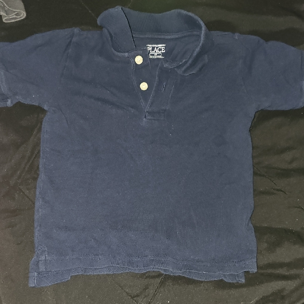 The Children's Place Navy Blue Polo Shirt